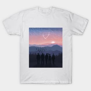 Cabeswater Sunset (The Raven Cycle) T-Shirt